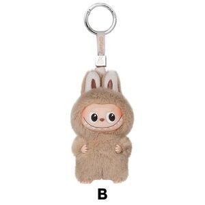 [NEW] POP MART Mini Labubu Pin for Love Vinyl Plush Pendant Blind Box (B Brown)